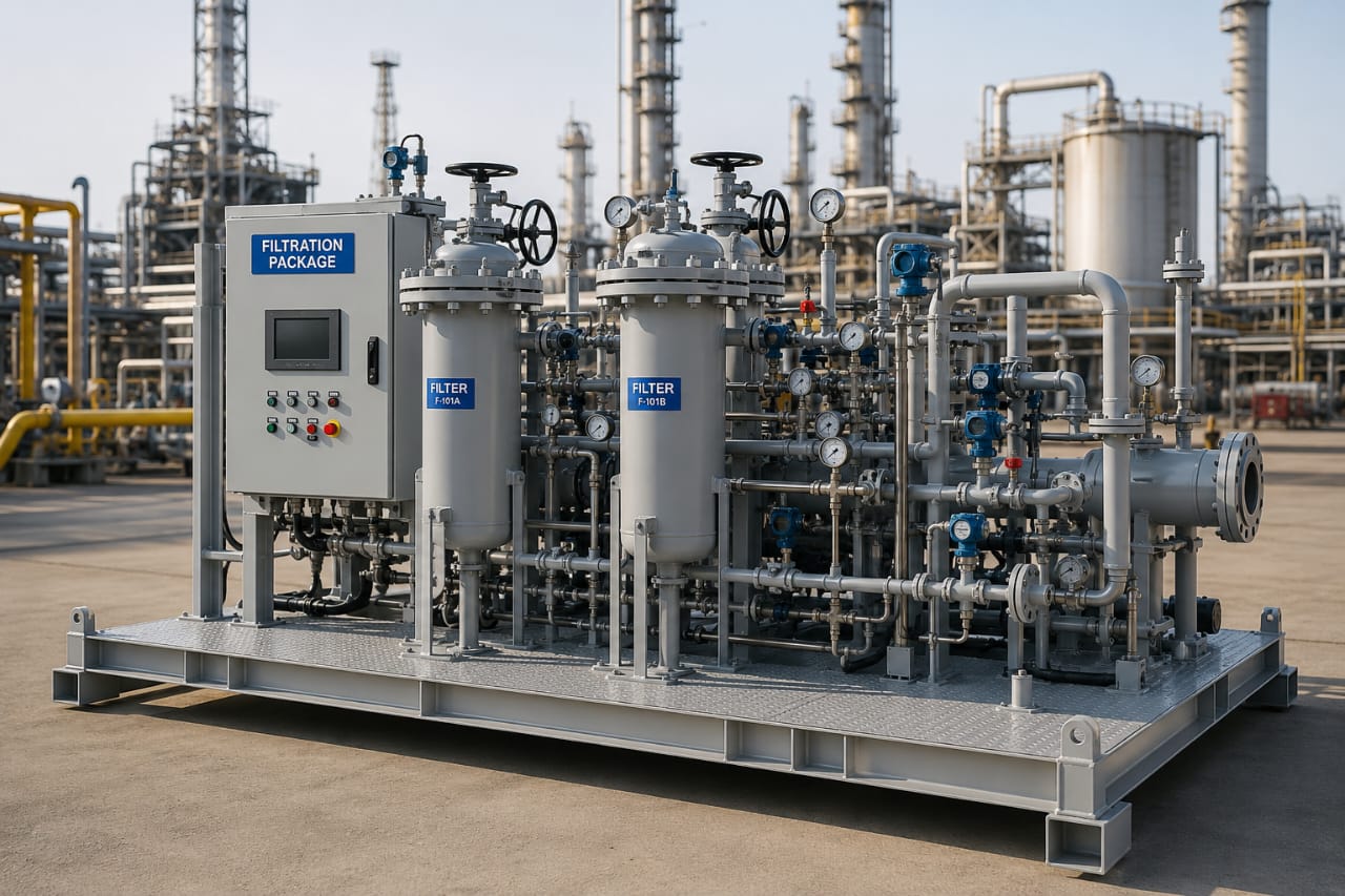 Filtration Packages for Oil & Gas Refineries